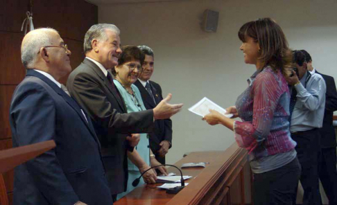 La defensora general, Noyme Yore Ismael resaltó la labor de los defensores, y los instó a continuar trabajando con entusiasmo.
