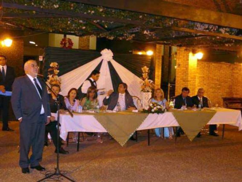Doctor Sindulfo Blanco durante la presentación del informe de gestión