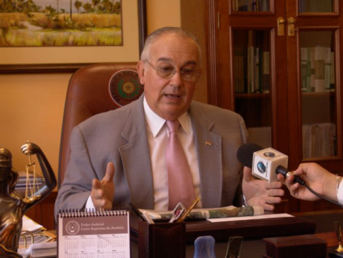 Doctor Miguel Oscar Bajac, Ministro de la Corte Suprema de Justicia