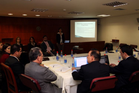 En la reunión participaron representantes de distintas direcciones del Poder Judicial