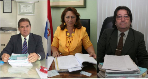 Miembros del Tribunal de Apelacion, Tercera sala.