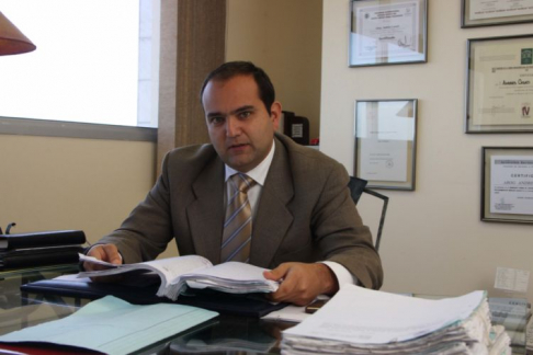 Juez de Sentencia, Andrés Casati que fue recusado por la esposa de Montanaro