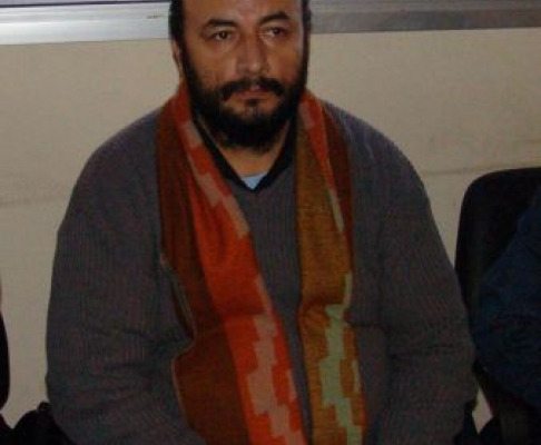 el lider de los sintechos Felipe Cabrera.