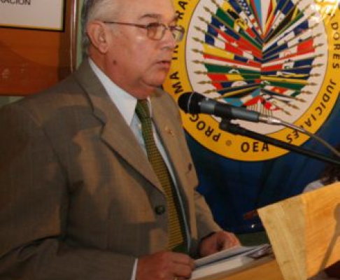 Doctor Miguel Oscar Bajac, Ministro de la Corte Suprema de Justicia