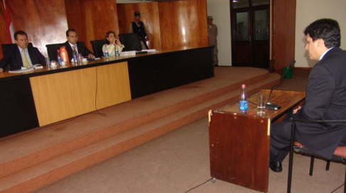 Analizan medidas de seguridad implementados en el Palacio de Justicia