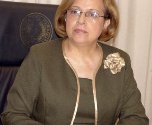 Doctora Alicia Pucheta de Correa, Presidenta de la Sala Penal.