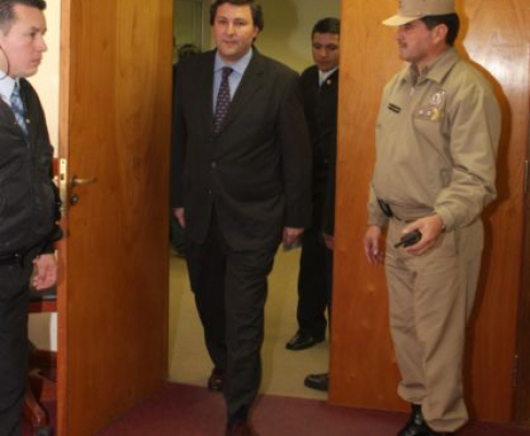 El ministro del Interior, Rafael Filizzola se reunió con el presidente de la Corte Suprema de Justicia