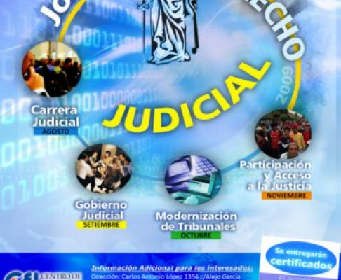 CEJ organiza Jornadas de Derecho Judicial “Perspectivas para una nueva Organización Judicial”