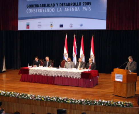 Hoy se llevó a cabo la Conferencia Internacional “Gobernabilidad y Desarrollo 2009 – Construyendo la Agenda País”. 