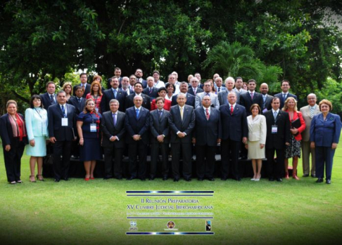 Reunión Preparatoria XV Cumbre Judicial Iberoamericana, realizado en República Dominicana