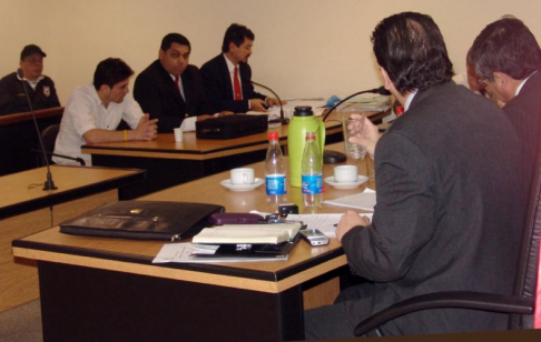Juicio oral donde fue condenado el joven que robó la financiera 