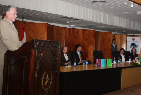El ministro de la Corte Suprema de Justicia, doctor Victor Núñez destacó labor de las investigadoras 