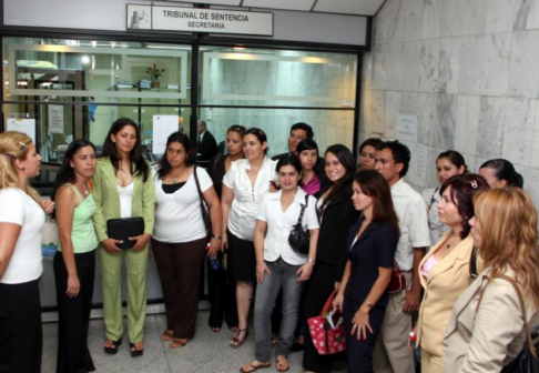 Alumnos de la UTIC durante el recorrido