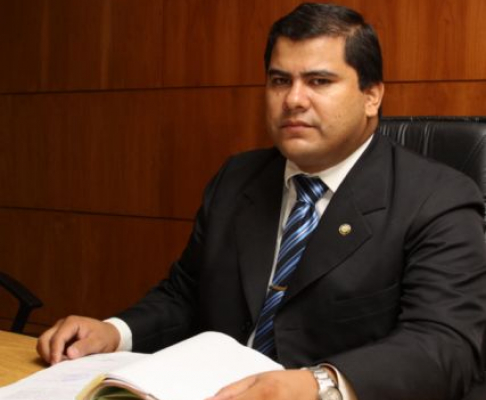 El juez de Horqueta, Hernán Centurión quien decretó la prsión preventiva para Blanca Bracho