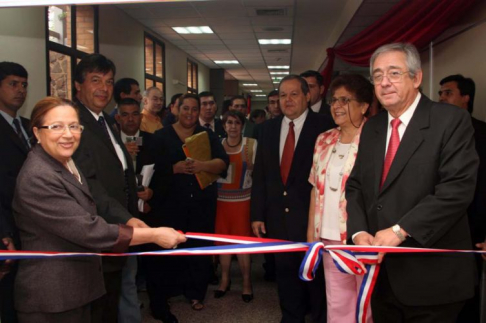 Los funcionarios judiciales y ciudadanos de la circunscripción de Caazapá agradecieron este emprendimiento.