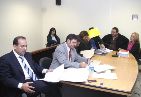 El juicio oral en el caso megaasalto se inició ayer.