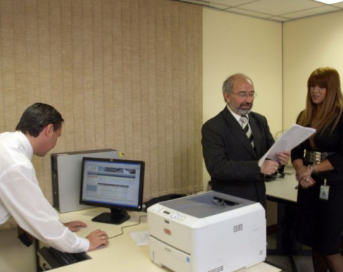 El sorteo se realizó en presencia del magistrado Carlos Ortiz Barrios, juez representante de los Tribunales de Sentencia.
