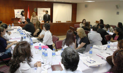 La ministra Alicia Pucheta de Correa dio inicio al taller de capacitacion para el Examen Periodico Universal