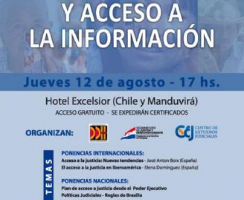 Realizan seminario internacional sobre “Acceso a Justicia y Acceso a la Información”