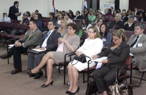 La ministra de la Corte Suprema de Justicia, Alicia Pucheta de Correa, participó del cierre del 