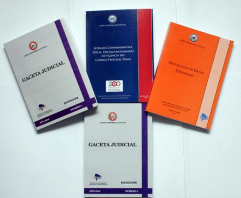 Los materiales presentados en la Circunscripción Judicial de Caaguazú