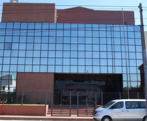 Fachada de lo que será la nueva sede de los Registros Públicos. 