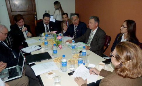 Instante de la reunión del Programa Umbral