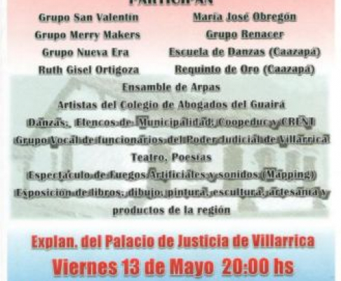 En la Circunscripción Judicial de Guairá realizarán festejos por el Bicentenario patrio