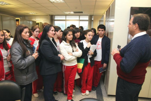 Estudiantes del Colegio Misión de Amistad se interiorizaron de la organización del sistema judicial en Paraguay  