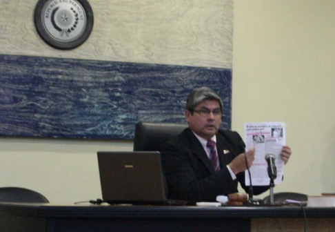 Durante la apertura del seminario“Niños, Niñas y Adolescentes en búsqueda de la protección de la ley”, donde estuvieron presentes autoridades judiciales