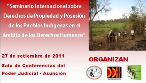 Afiche del Seminario Internacional