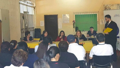 Jornada sobre el fortalecimiento de las MARC, dirigida a celadores y personal administrativo del citado centro de reclusión.