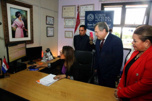 Expediente Judicial Electrónico está vigente en Juzgados de Niñez y Adolescencia de Luque