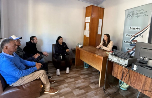  Facilitadores judiciales de Boquerón y Caaguazú fortalecieron capacidades para la gestión pacífica de conflictos