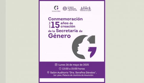 Invitan a acto conmemorativo por aniversario de la Secretaría de Género