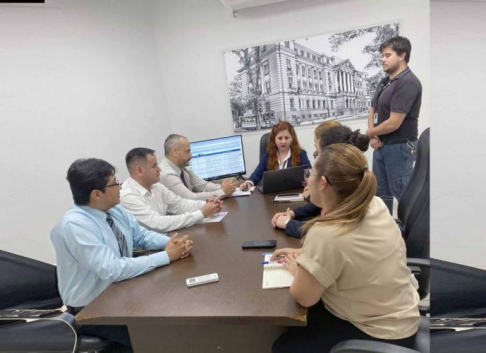 Oficio Judicial Electrónico vigente con BNF de Lambaré