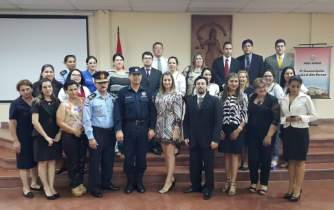 La jornada de trabajo interinstitucional se desarrolló en la sede judicial de Ciudad del Este