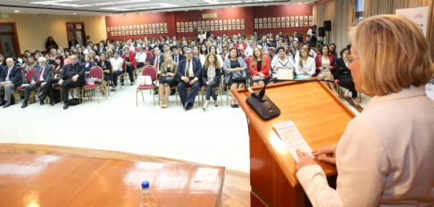 La presidenta de Corte Suprema de Justicia, Alicia Pucheta, destacó los temas tratados durante las conferencias