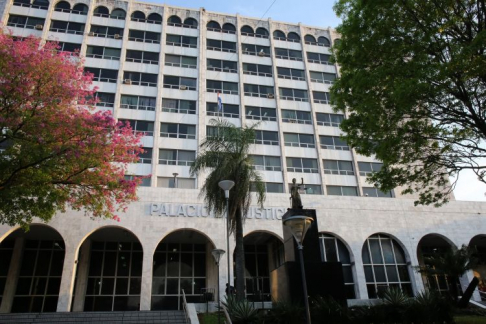 Palacio de Justicia de Asunción.