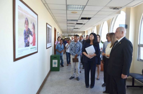 Muestra fotográfica permanente sobre pueblos indígenas habilitada en el Palacio de Justicia