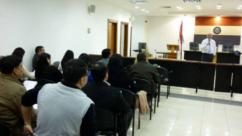 El curso de Diplomado Internacional de Derecho Penal se extenderá hasta julio próximo.