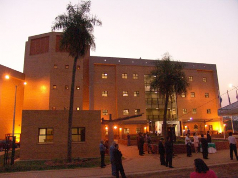 Palacio de Justicia de San Lorenzo, donde serà ampliada la Oficina de Atenciòn Permanente.
