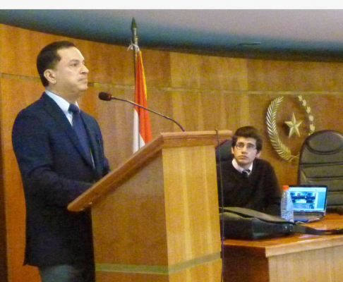 El doctor Marcelo Torres Bóveda estuvo hablando sobre “El Sistema Interamericano de Derechos Humanos”.