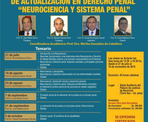 Afiche del curso.