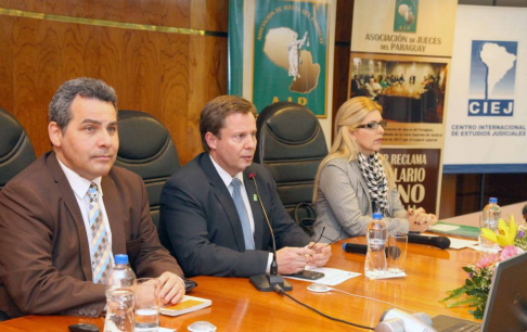 Penúltima jornada del módulo penal del Primer Diplomado en Derecho para Jueces del Paraguay.