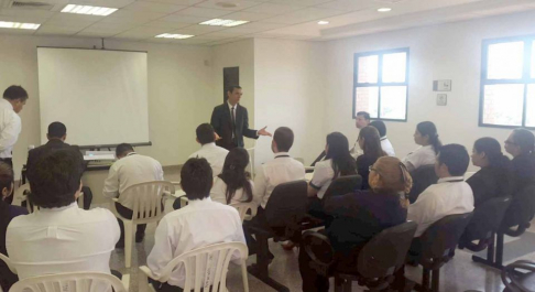 Funcionarios del Poder Judicial de PJC recibieron información sobre prevención de siniestros.