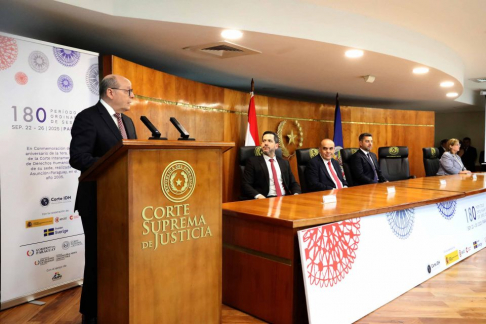 La Corte IDH ya sesiona por tercera vez en Paraguay.