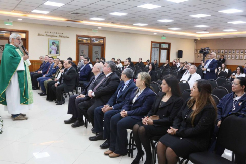 Realizaron una celebración eucarística por el Día del Funcionario Judicial.