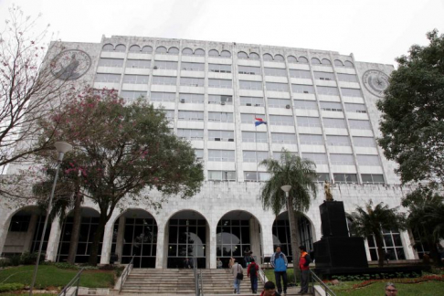 Palacio de Justicia de Asunción.