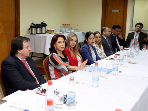 Ministra de la Corte Suprema de Justicia, Miryam Peña.